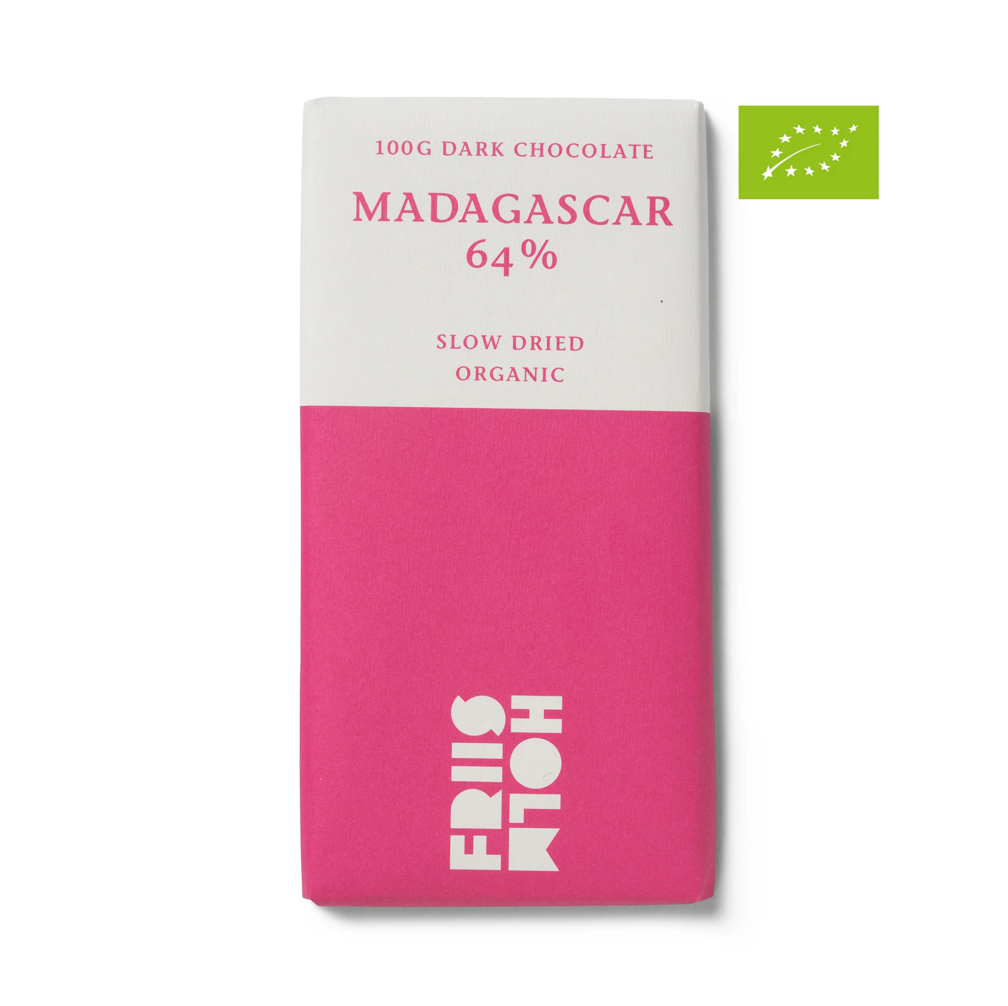 Madagascar 64% Slow Dried, 100 g.