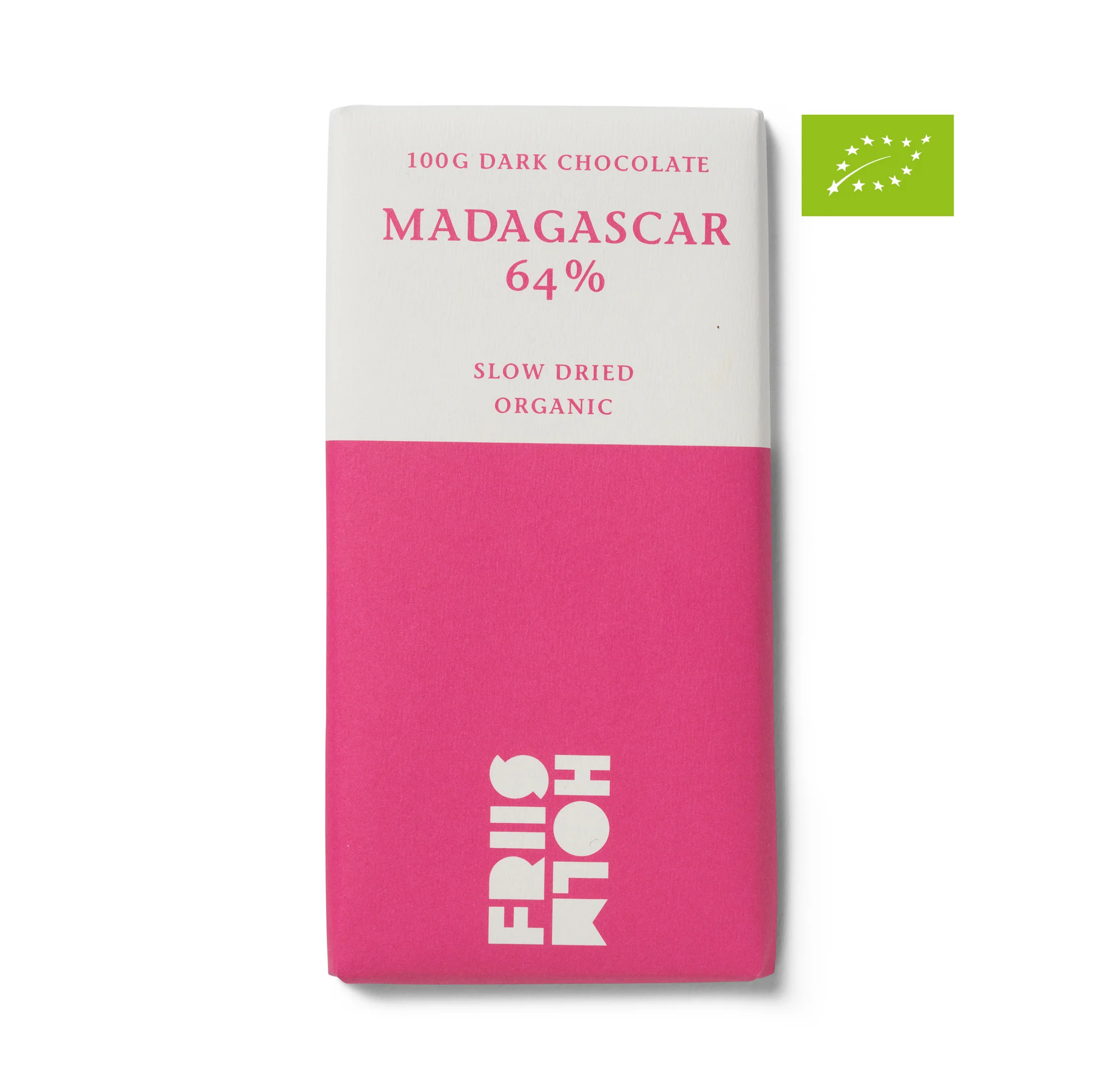Madagascar 64% Slow Dried, 100 g.