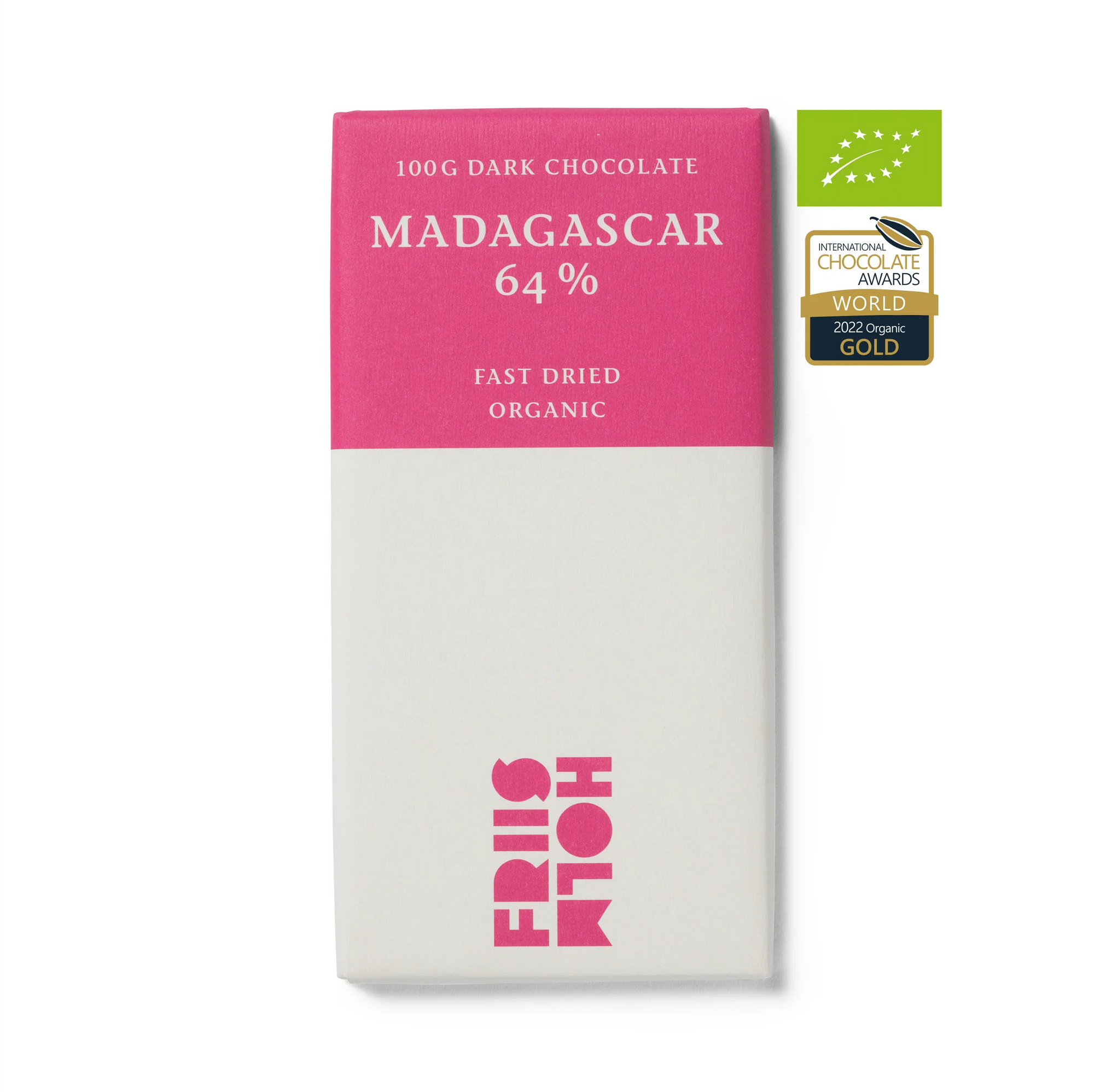 Madagascar 64% Fast Dried, 100 g.